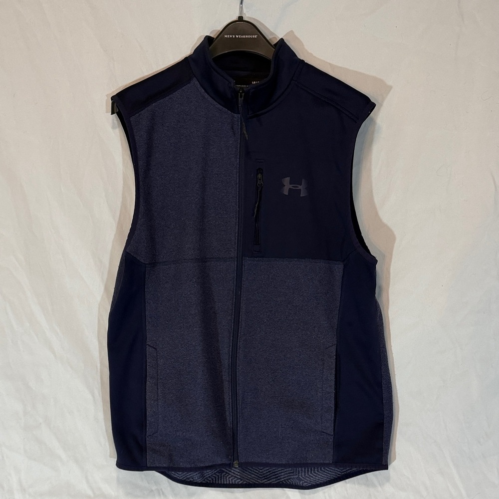 Under Armour Navy Blue Sleeveless Vest